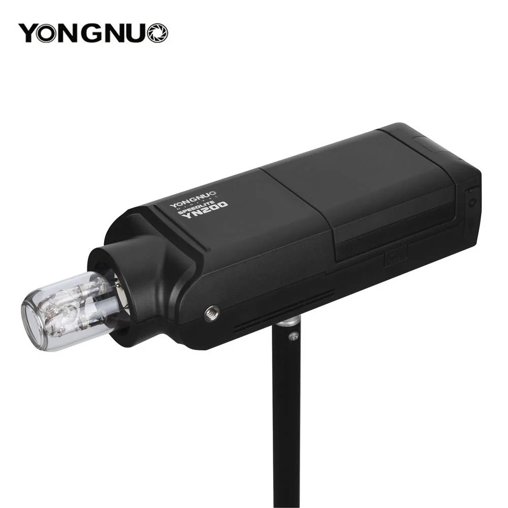 YN200 YONGNUO Вспышка TTL HSS 2 4G 200 Вт аккумулятор с USB Type C совместимый фонарь