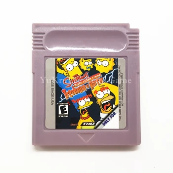 

Simpsons the Night of the Living Treehouse of Horror 16 Bit Video Game Cartridge Card English Language Version