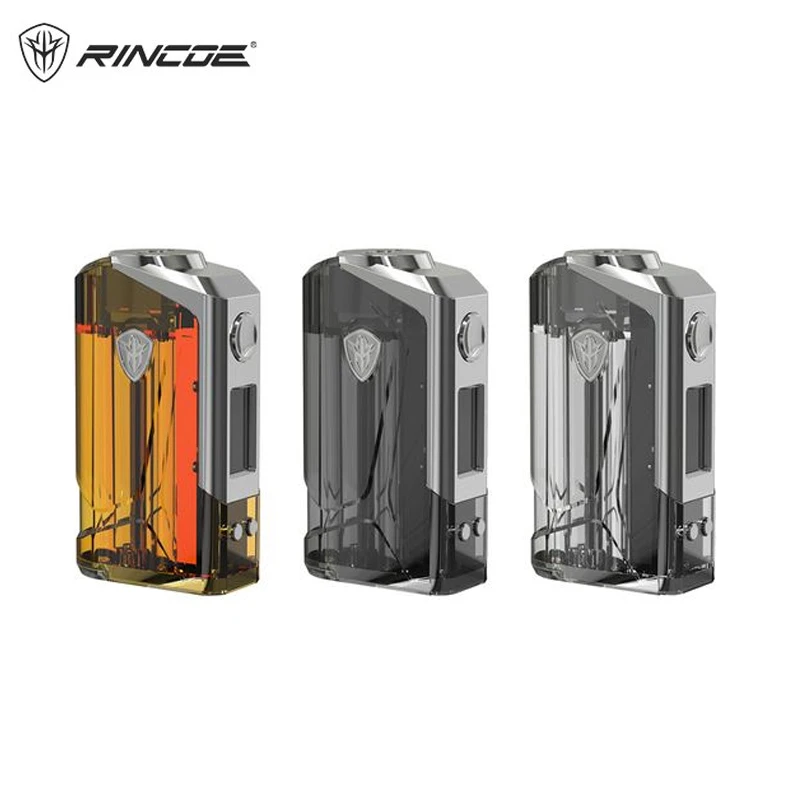 

Original Rincoe JellyBox 228W TC VW Box Mod Powered By Dual 18650 Battery 228W for E Cigarette Vape Ni/Ti/SS RTA Atomizer Kit