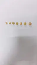  hot sale 10-11mm dyed gold edison pearl loose beads 