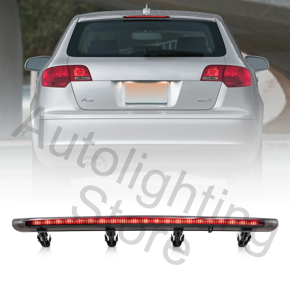 1Pc LED 3rd Brake Light High Mount Rear Stop Lights For Audi A3 S3