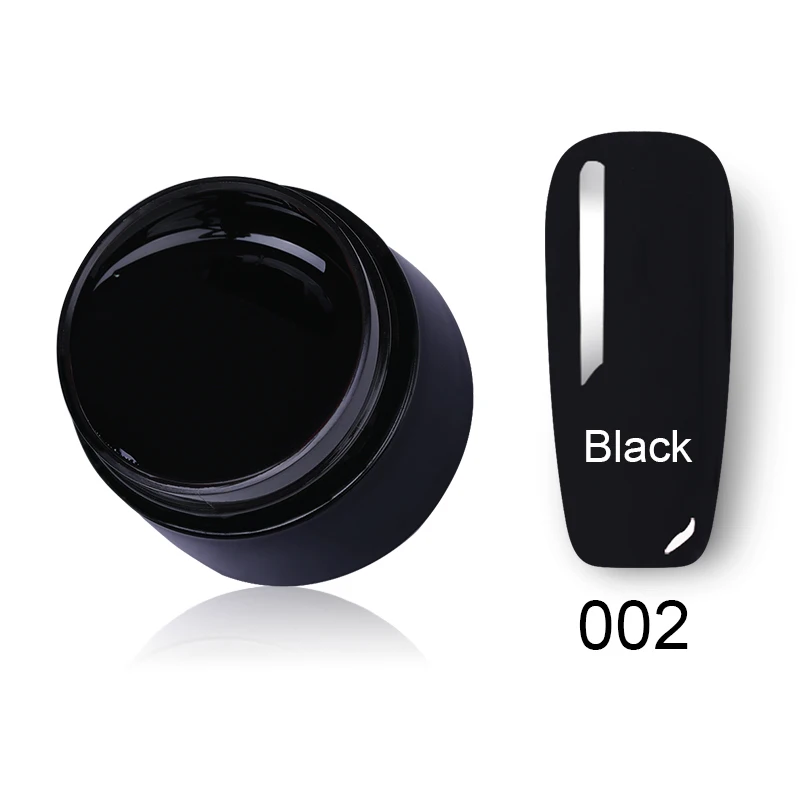 Black Gel 5ml LEMOOC 5D Хамелеон для использования с магнитом Гель-лак для ногтей звездное небо нефритовый эффект кошачий глаз гель замачиваемый УФ-лазер Гель-лак черная основа - Цвет: Black Gel 5ml