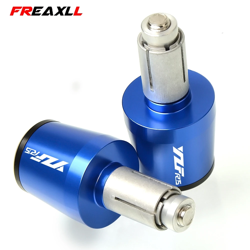

Motorcycle Accessories 7/8" 22MM Handlebar Hand Grips Handle Bar End Cap For YAMAHA YZFR15 YZF-R15 YZF R15 2008 2009 2010 2011