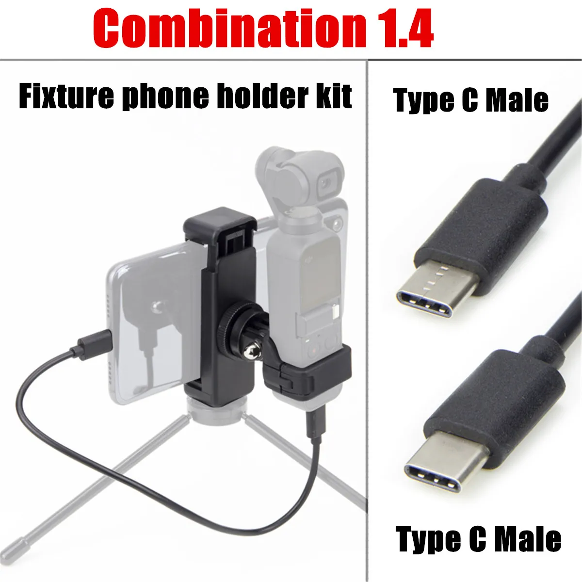 8 stylesmulti-функция расширенный водонепроницаемый USB соединение микрофона адаптер для TYPE C/Micro/DJI Osmo Pocket/iphone - Цвет: Синий