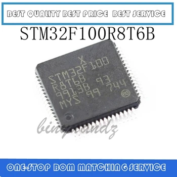 

10PCS/LOT STM32F100R8T6B 32F100 R8T6B LQFP-64 Microcontroller