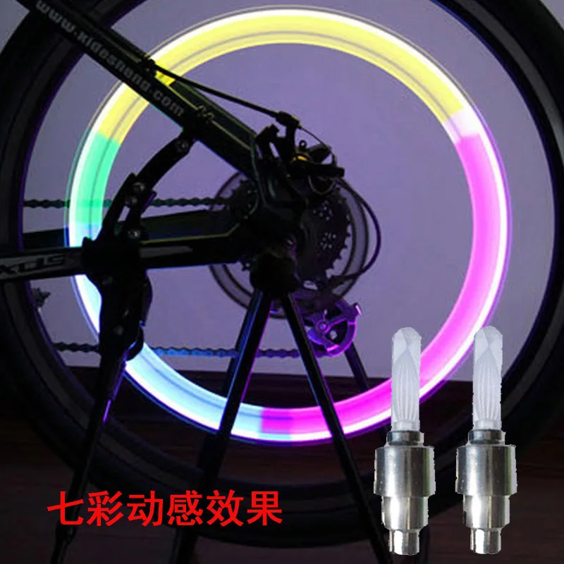 Led-Blitz Reifen Rad Air Ventil Kappe Licht Auto Bike Fahrrad Motorrad  Sport Nacht Reiten Rad Reifen Düse Schädel Lampe wasserdicht