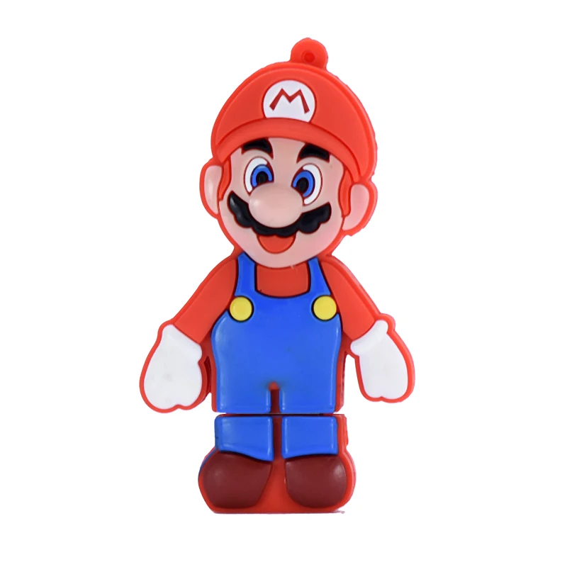 Мультяшный флеш-накопитель Super Mario Usb Flash Drive 4 ГБ 8 ГБ 16 ГБ 32 ГБ 64 Гб 128 ГБ 256 ГБ игровая флеш-карта памяти Флешка U Stick подарок