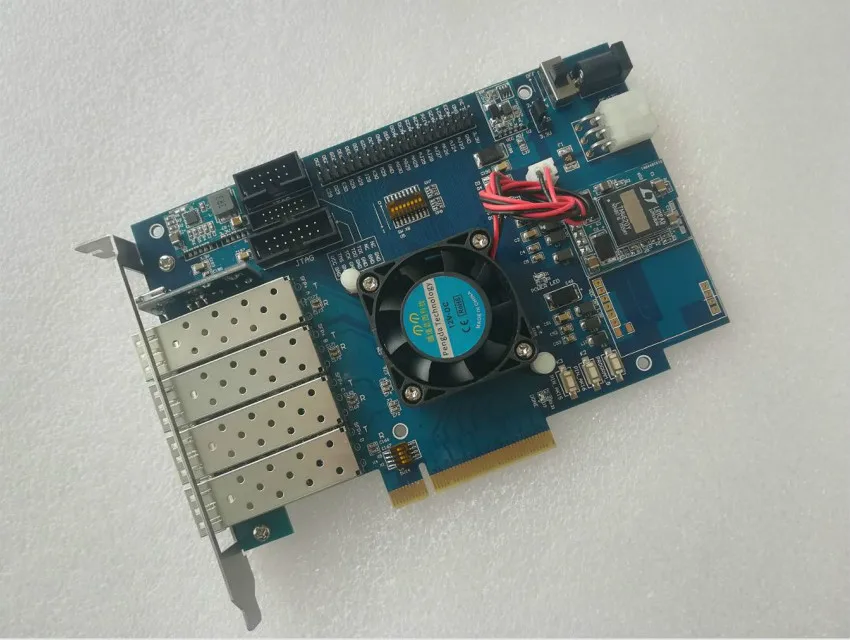 US $312.40 Galaxx FPGA Development Board Galaxx PCIe Kintex 7 Development Board Xc7k420t SFP 10G