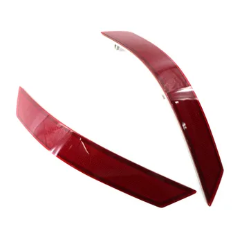 

Red Brake Light Parking Tail Lights Sticker Rear Bumper Reflector Car RED Bumper Reflector Bumper Left Car Rear Reflectors