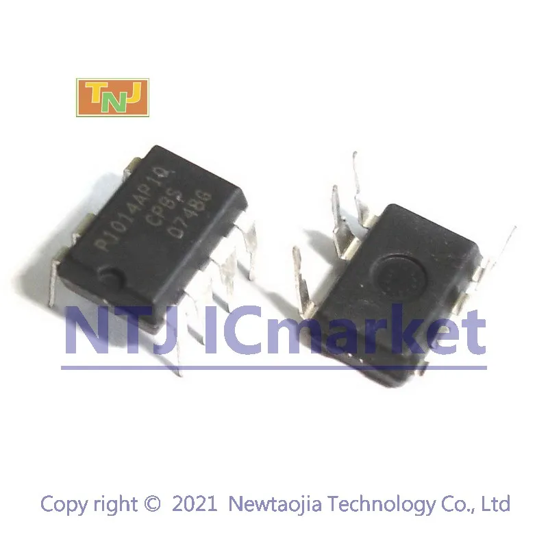 10 шт. P1014AP10 DIP-7 NCP1014AP100G с автономным питанием монолитный коммутатор для низкий