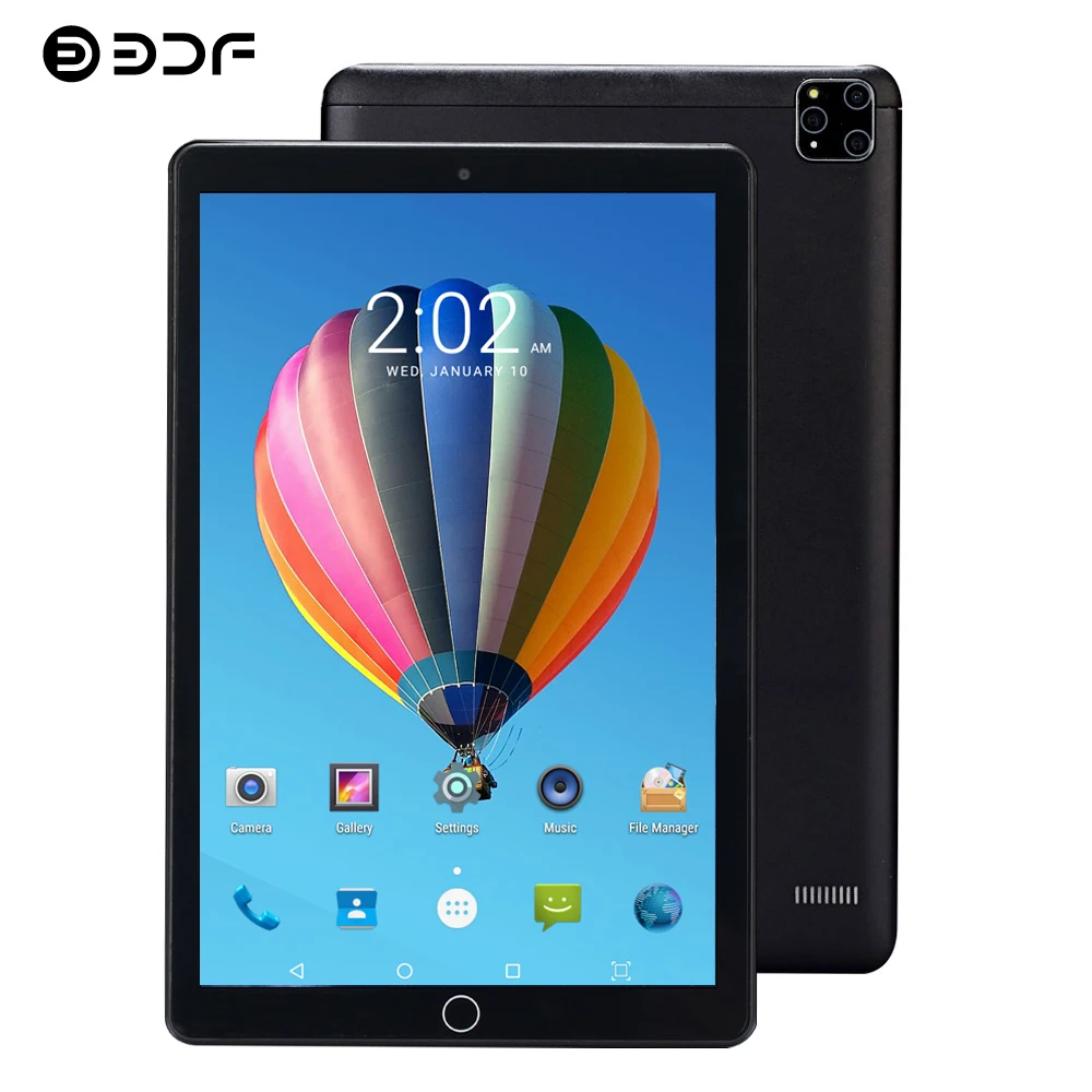 

BDF New 10.1 Inch Tablet Pc Quad Core 1280*800 IPS Android 7.0 2GB RAM 32GB ROM 3G Phone Call Dual SIM Card Tablet 7 8 9 10 Tab