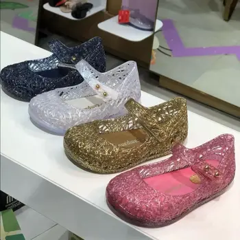 

Mini Melissa Campana New Colors Hollow Girl Jelly Shoes Beach Sandals 2020 Baby Shoes Melissa Sandals Kids Princess Shoes
