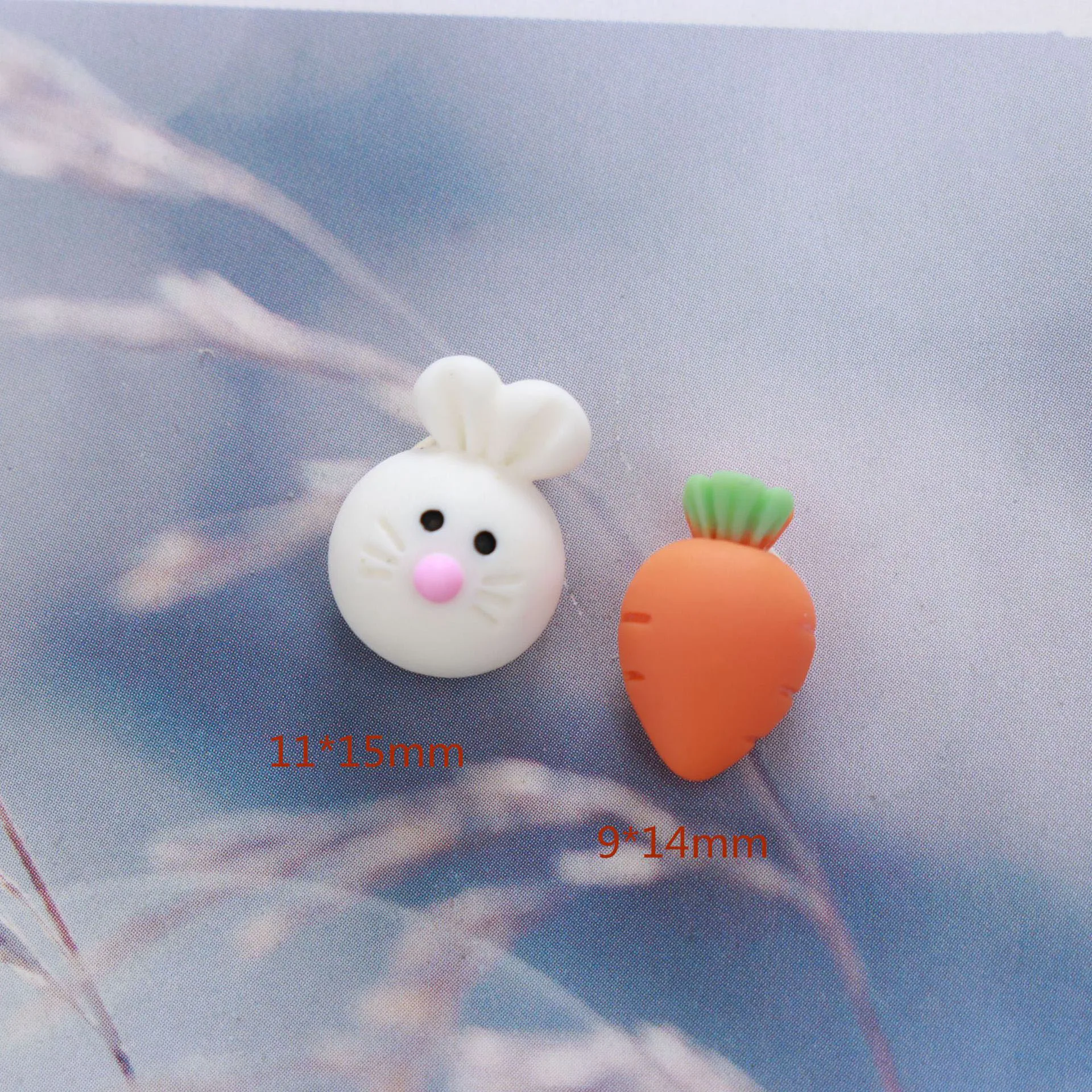 10Sets mixed Cartoon Animal Fruits Flat back Resin Cabochon Accessories DIY Decoration Scrapbooking Craft for Hair Bows Centers