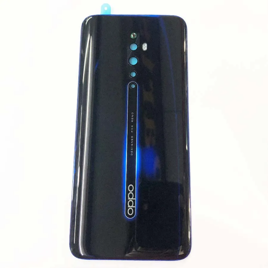 

100% original 6.53" For oppo Reno 2Z Reno2 Z Back Battery Cover Door Housing case Rear Glass lens parts Replacement