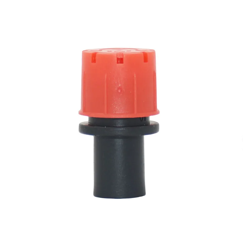 30pcs Adjustable Nozzles Drip Irrigation Watering Sprinkler Dripper With 6mm Hole 1/4'' Barb Tee Anti-Clogging Emitter 30Pcs