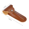 Razor Case Travel  Holder Manual Double Edge Safety Razors Container PU Leather Bag 4