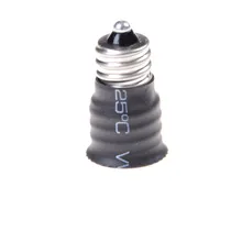 1 шт. E12 в E14 черный держатель лампы конвертер гнездо преобразования светильник лампа база Тип адаптер