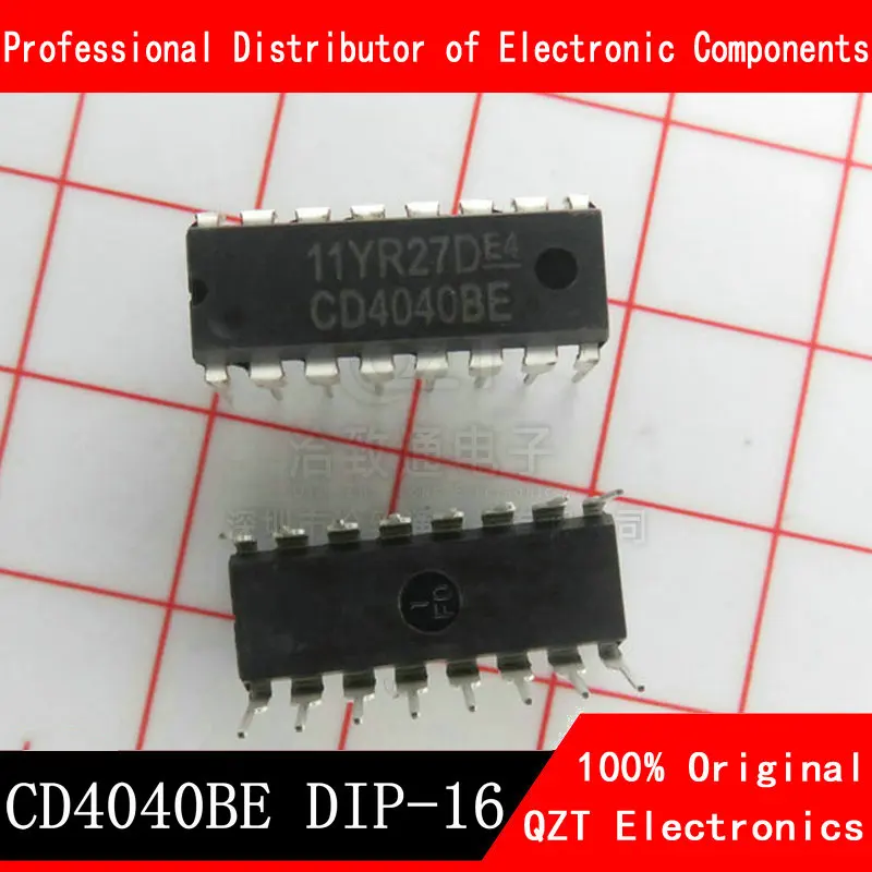 10PCS CD4040BE DIP16 CD4040 DIP 4040BE DIP-16 HEF4040BP HCF4040 HEF4040 new and original IC 10pcs sn74hc595n dip16 dip 74hc595n 74hc595 dip 16 sn74hc257n 74hc257 sn74hc393n 74hc393 sn74hc590an 74hc590 sn74hc590n 74hc590n