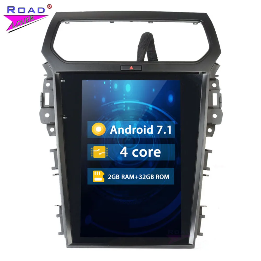 Авторадио Android 7 1 автомобильное радио 4 ядра для Ford Explorer 2013 Стерео GPS навигация