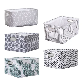 

1Pc Nordic Cloth Dirty Laundry Basket Living Room Storage Finishing Storage Basket Large Household Dedicated Laundry Basket