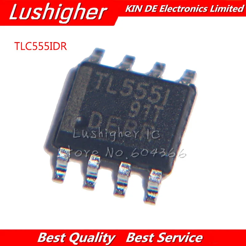 10 шт. TLC555 TL555I TL5551 TLC555IDR SOP8 SMD | Электронные компоненты и принадлежности