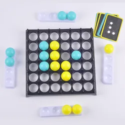 Novo bounce bola festa jogo saltando bola jogos de tabuleiro para crianças 1 conjunto jogo de bola família e festa desktop brinquedo saltando brinquedos fidget