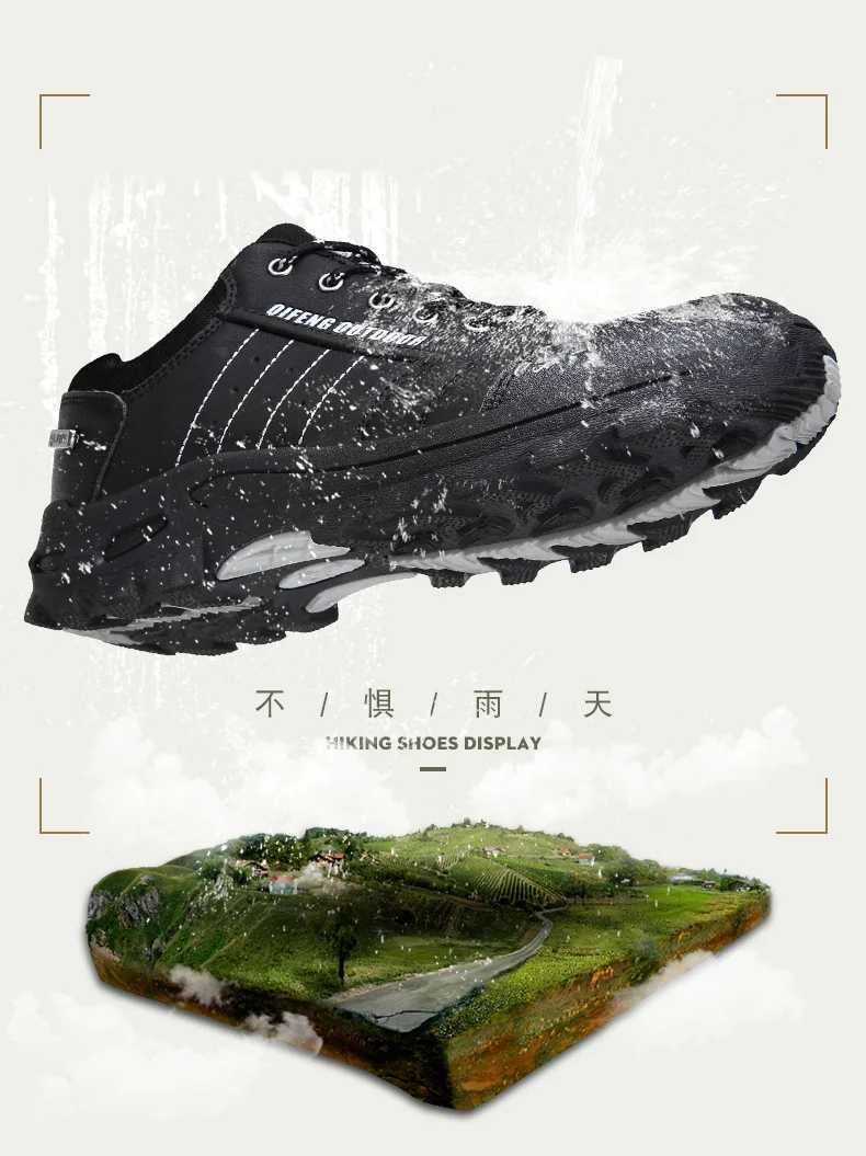 Зимние мужские и женские походные ботинки; классические спортивные кроссовки; теплые мужские лоферы для альпинизма; кожаная повседневная обувь черного цвета; 47