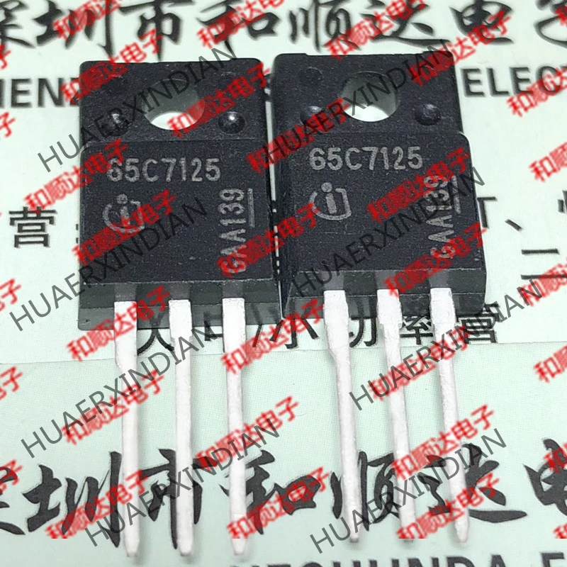 10 шт./лот и IPA65R125C7 65C7125 TO-220F 650V 75A
