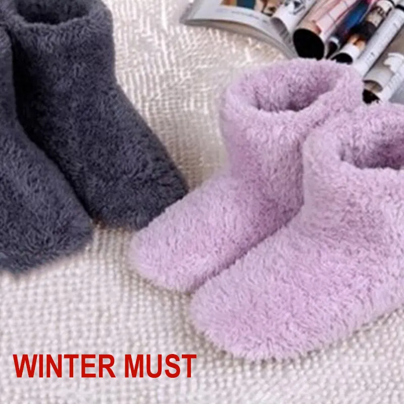Новый стиль зимняя теплая обувь с USB плюшевые теплые электрические тапочки