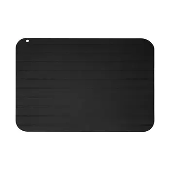 

Fast Defrosting Tray Thaw Frozen Food Meat Aluminum Alloy Fruit Quick Defrosting Plate Board Defrost Kitchen Gadget Tool 1PCS