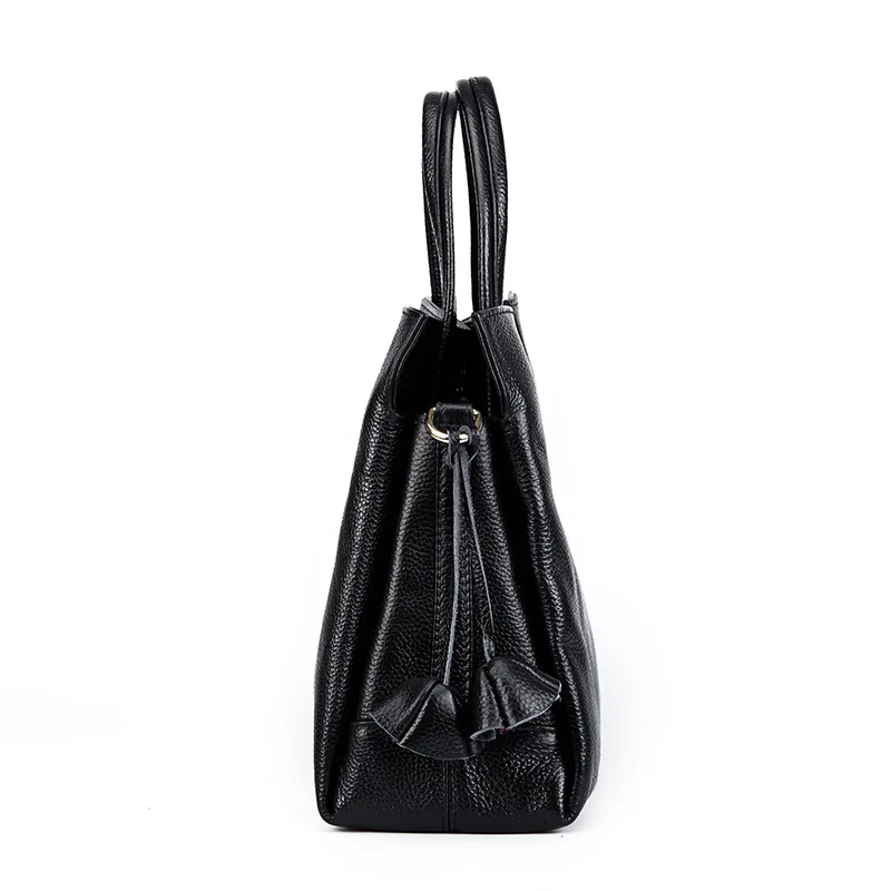 New Fashion Solid Color Women Handbags Cow Genuine Real Leather Ladies Shoulder Bags Female Girl Brand Luxury Crossbody Bag