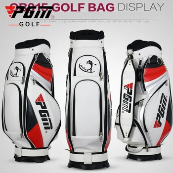 

Pgm Pu Leather Durable Golf Bag For Men Women Standard Bag Waterproof Golf Club Bag Golf Training Equipments D0076