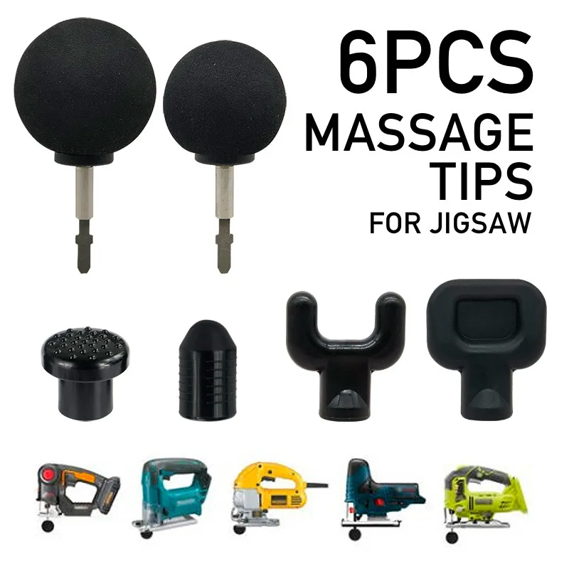 Manufacturers Direct Selling Scroll Saw Transformation Six Pieces Set Connecting Rod Massage Ball Fascia Gun Massage Ball Cross