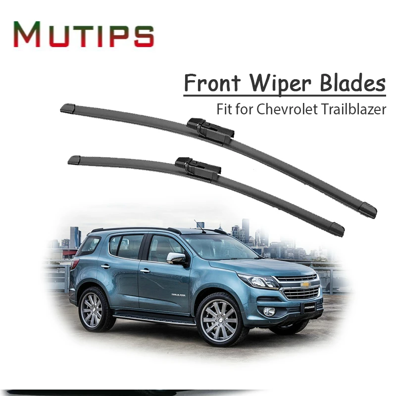 Резиновые автомобильные щетки стеклоочистителя для Chevrolet Trailblazer 2017 2016 2012 Chevy