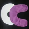 2PCs/lot  New U Shaped Travel Pillow Car Air Flight Inflatable Pillows Neck Support Headrest Cushion Soft Nursing Cushion Black 4