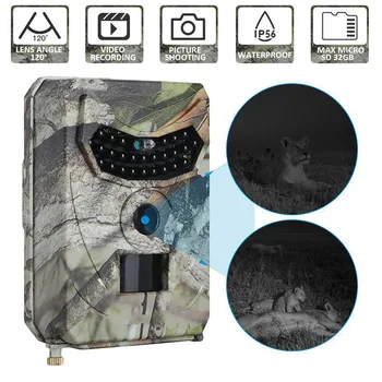 

PR100 Hunting Trail Camera Wildlife Camera with Night Vision Motion Activated Outdoor Trail Camera Trigger Wildlife Scouting