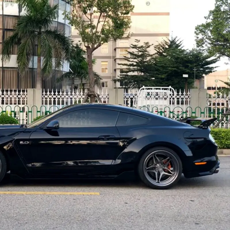 Углеродное волокно заднего крыла багажника спойлер для Ford Mustang
