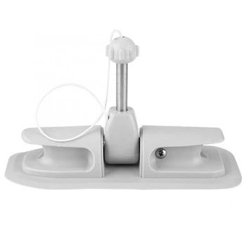 

White Kayak Pulp Stand Rowing PVC Paddle Holder Patch Mount Accessory for Inflatable Boat Canoe Kayak Inflatable Boat