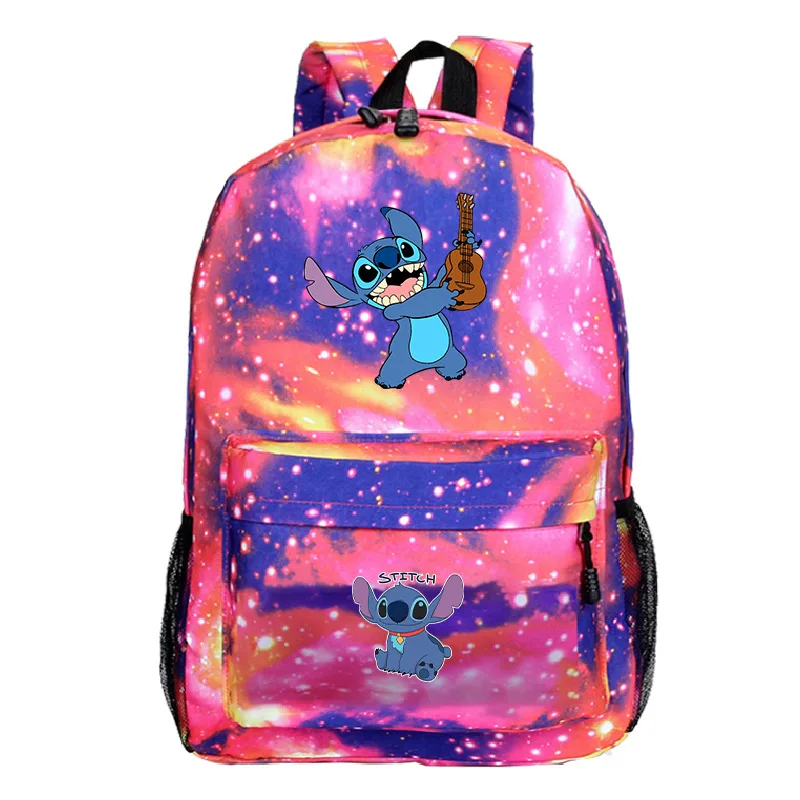 Sac Dos plecak Mochila Stitch школьный Аниме маленький рюкзак мужские школьные сумки для девочек-подростков мультфильм унисекс индивидуальный логотип - Цвет: 27