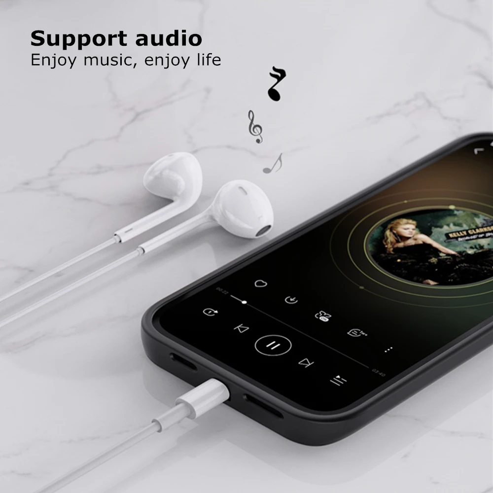 Power Bank Cover For iPhone 13 Pro Max 13 Pro 13 Mini Battery Cases Silicone Shockproof External Battery Powerbank Charging Case