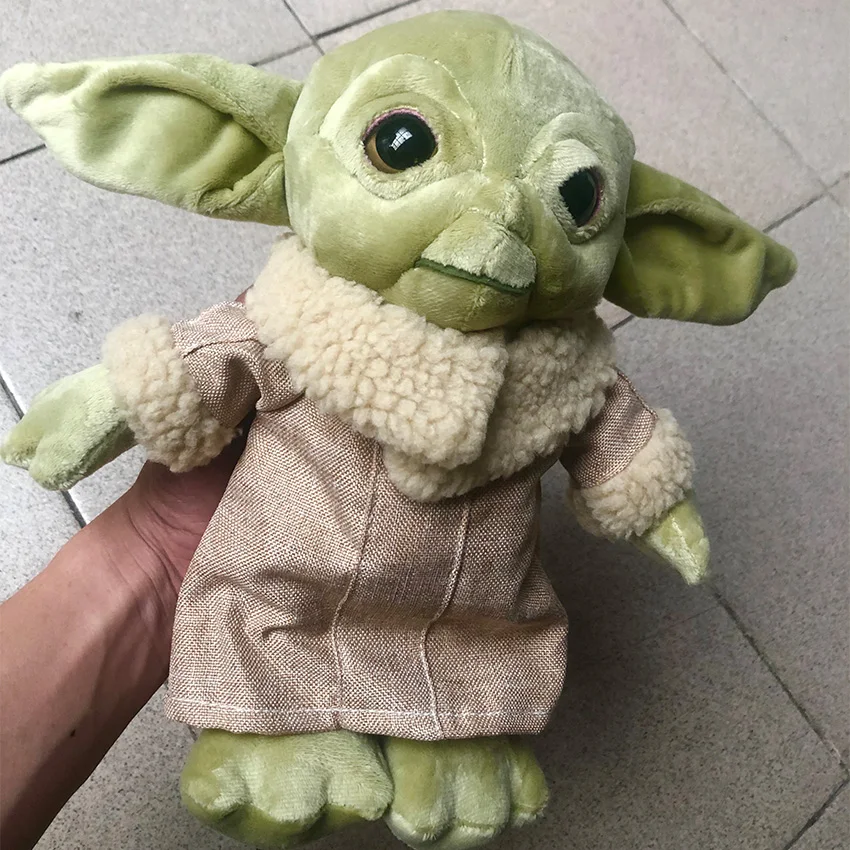 New 11-34cm baby yoda plush Spot Toy Master Yoda Plush Pendants Soft Stuffed Animals Dolls Keychains birthday gift for kid child