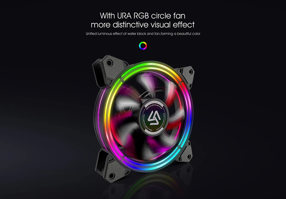 ALSEYE H360 AIO жидкий кулер для процессора RGB вентилятор водяного охлаждения 120 мм PWM вентилятор кулер для воды для LGA 775/115x/1366/2011/AM2/AM3/AM4