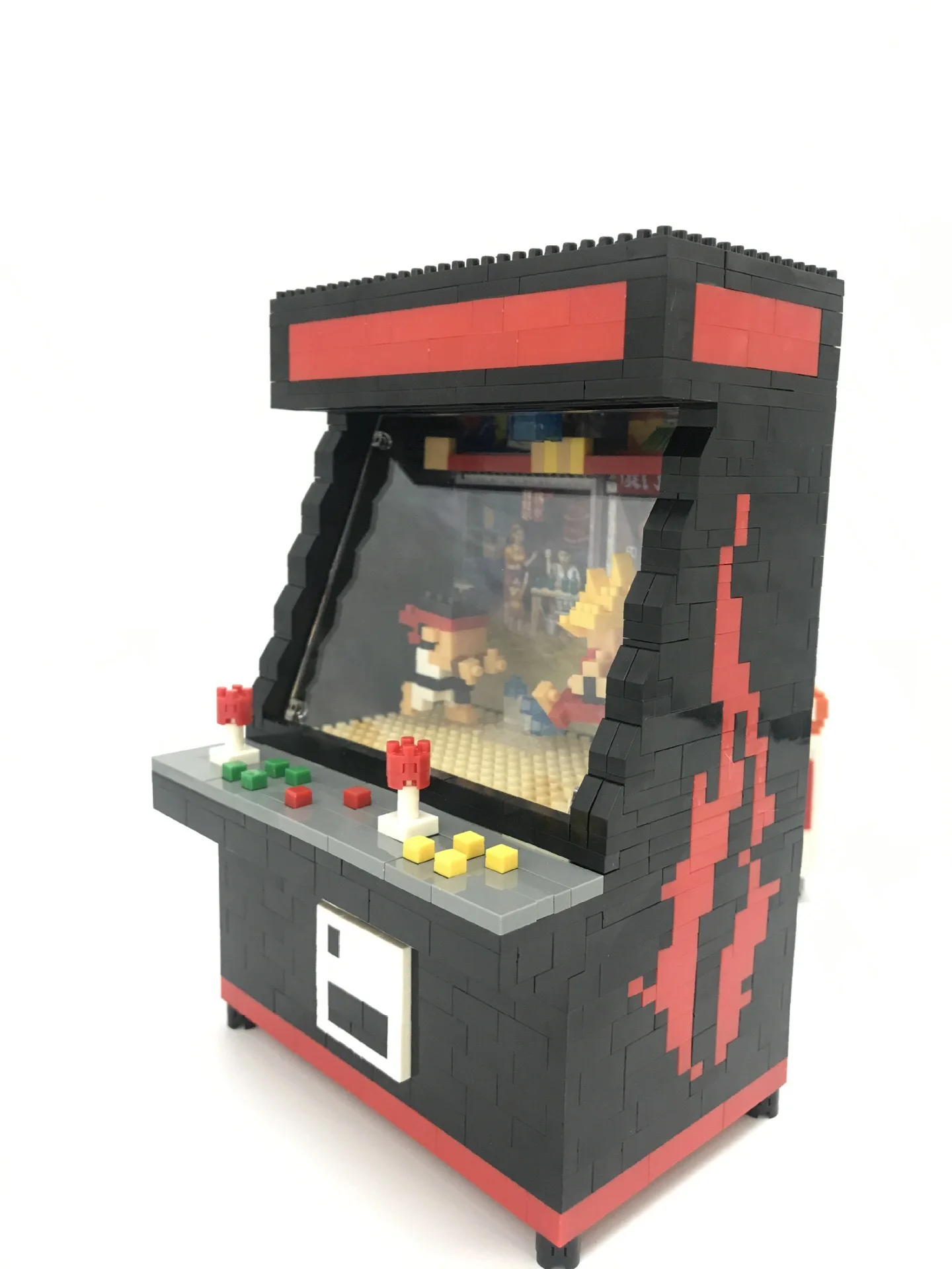 

ZRK Diamond Granule Building Blocks Educational Assembled Toys Creative DIY Gift Light Game Console 7808