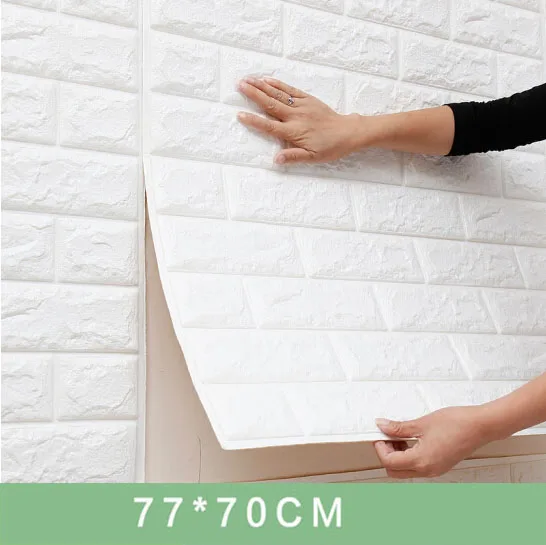 70X30CM ПЭ Пена 3D наклейки на стену домашний декор Обои DIY Настенный кирпичная