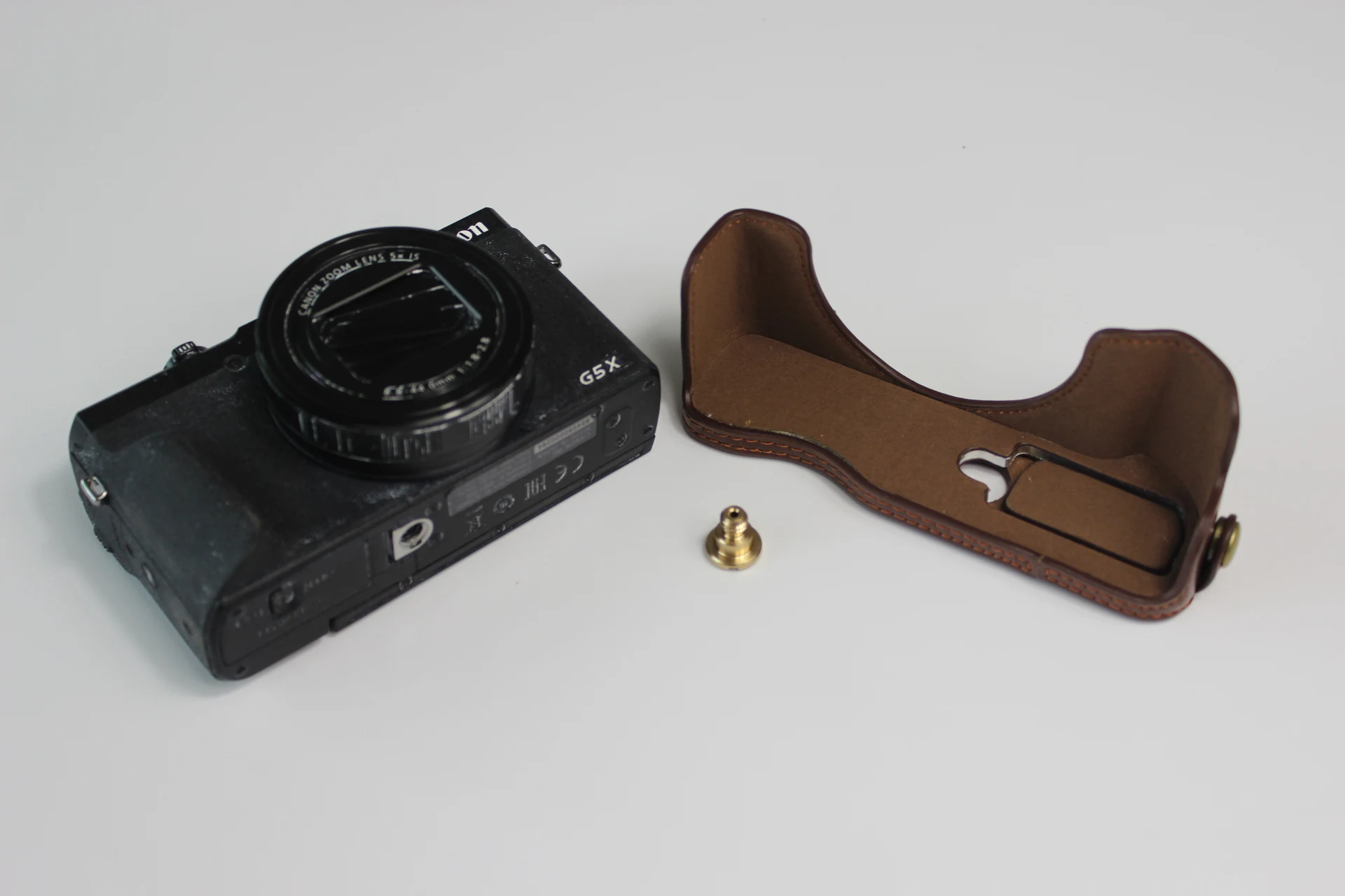 PU кожаный чехол для камеры для Canon G5X Mark II G5XII G5X2 G5XM2 G5X защитная оболочка с нижним отверстием батареи