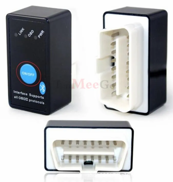 Супер Мини ELM327 Bluetooth ELM 327 переключатель питания V2.1 Кнопка ВКЛ/ВЫКЛ OBD2