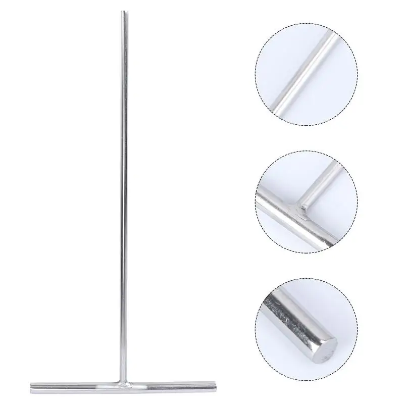 Crepe Spreader Pancake Tool Spatula Batter Making Scraper Pan Maker T Metal Tools Utensils Nonstick Rake Steel Shape Stainless