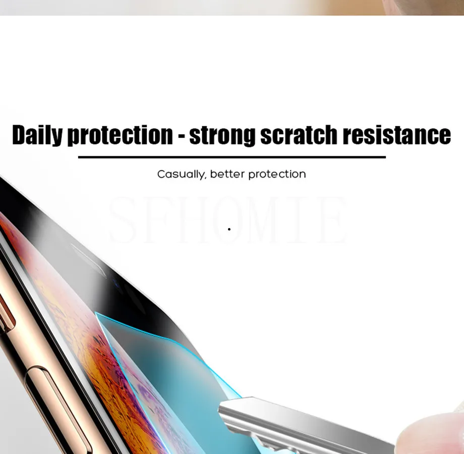 500D изогнутое полное покрытие защитное стекло на iPhone 11 11 Pro X XS Max XR закаленное защитное стекло на iPhone 11 стекло
