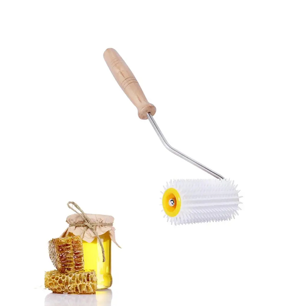 1 шт. инструменты для пчеловодства пчела с дегумминговым роликом тип клея сборщик скребок пластиковая доска пластиковый сборщик клей прополис сборщик