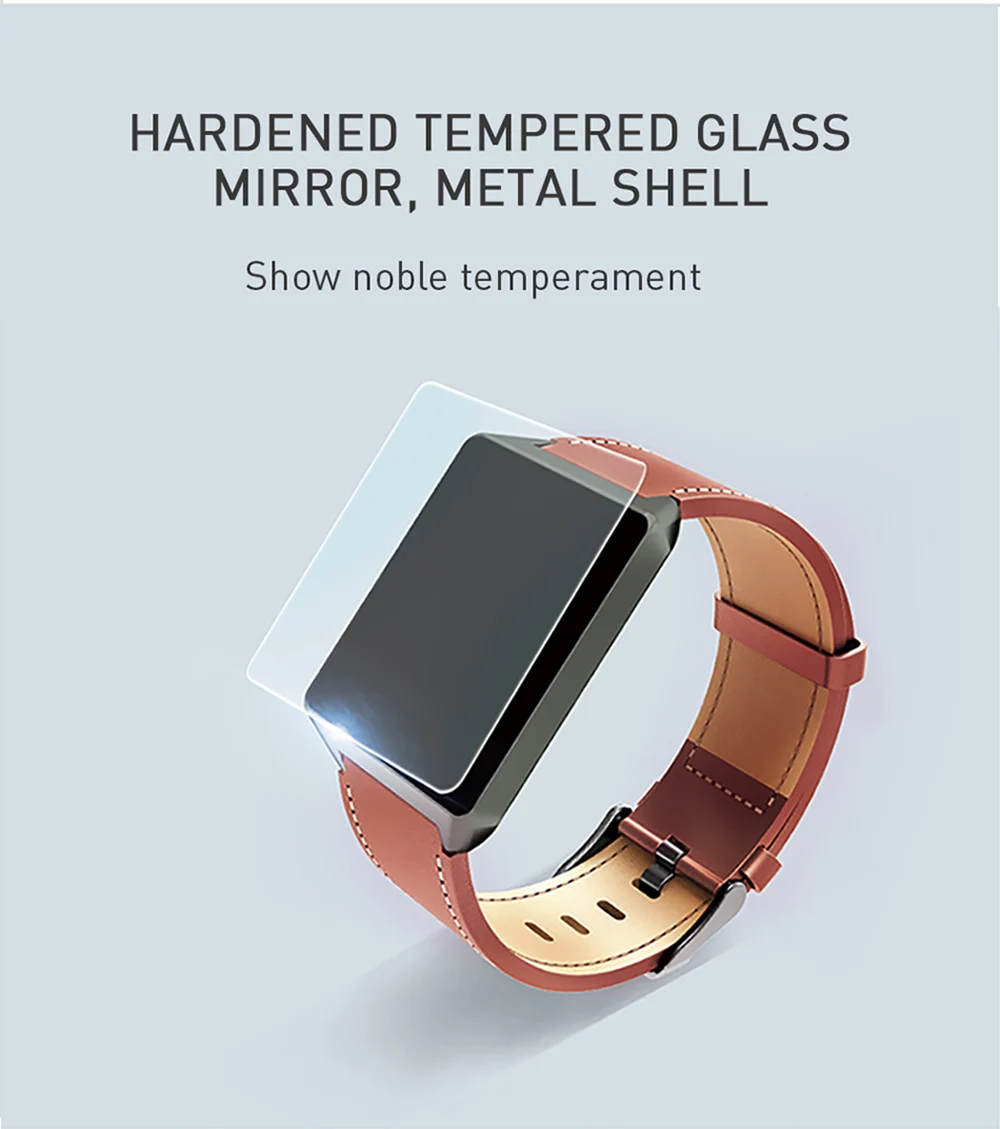 SANDA Smart watch IP67 Waterproof Tempered Glass Heart Rate Monitor Blood Pressure Fitness Tracker Men Women Smartwatch